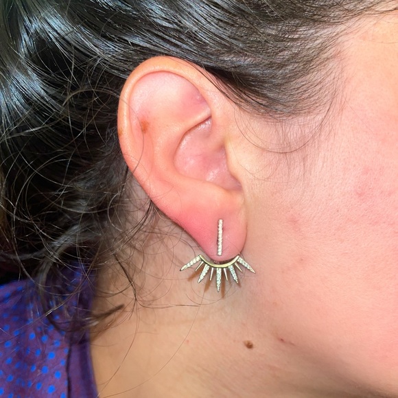 KIKICHIC | sterling silver earrings star ear hugger - Picture 4 of 7